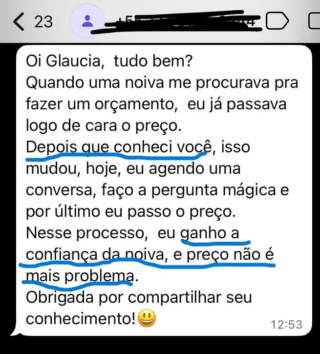 Depoimento: preço deixou de ser problema